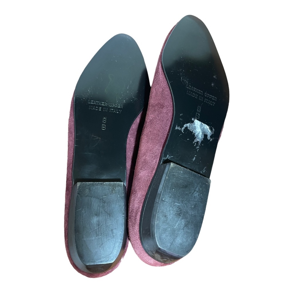Nuovo Nicar Creazioni Suede Shoes NEW Size 8B flats loafers - Picture 9 of 10